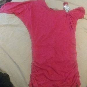 Pink shirt